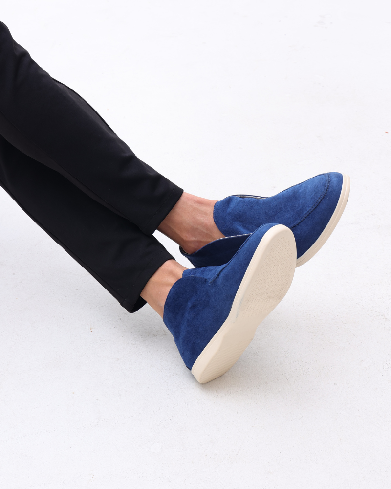 Old Money High Wildleder-Loafer
