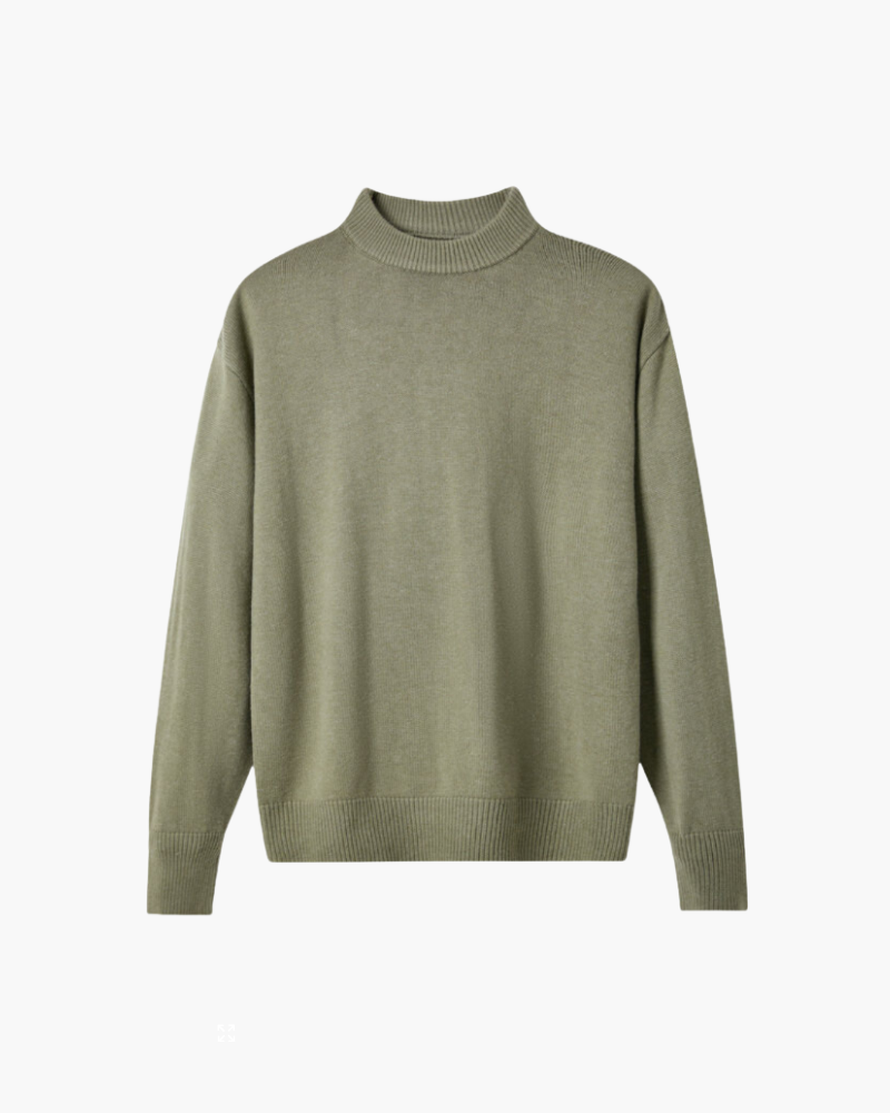 100% Premium Wool Rollkragen