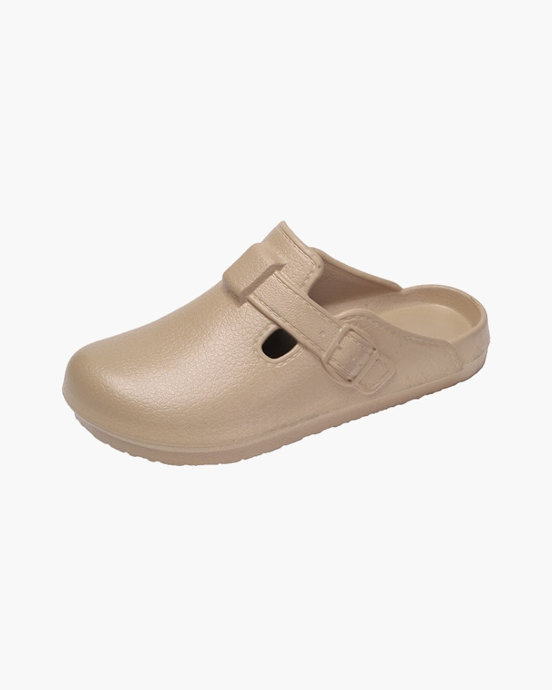 Classic wasserdicht Buckle Clogs