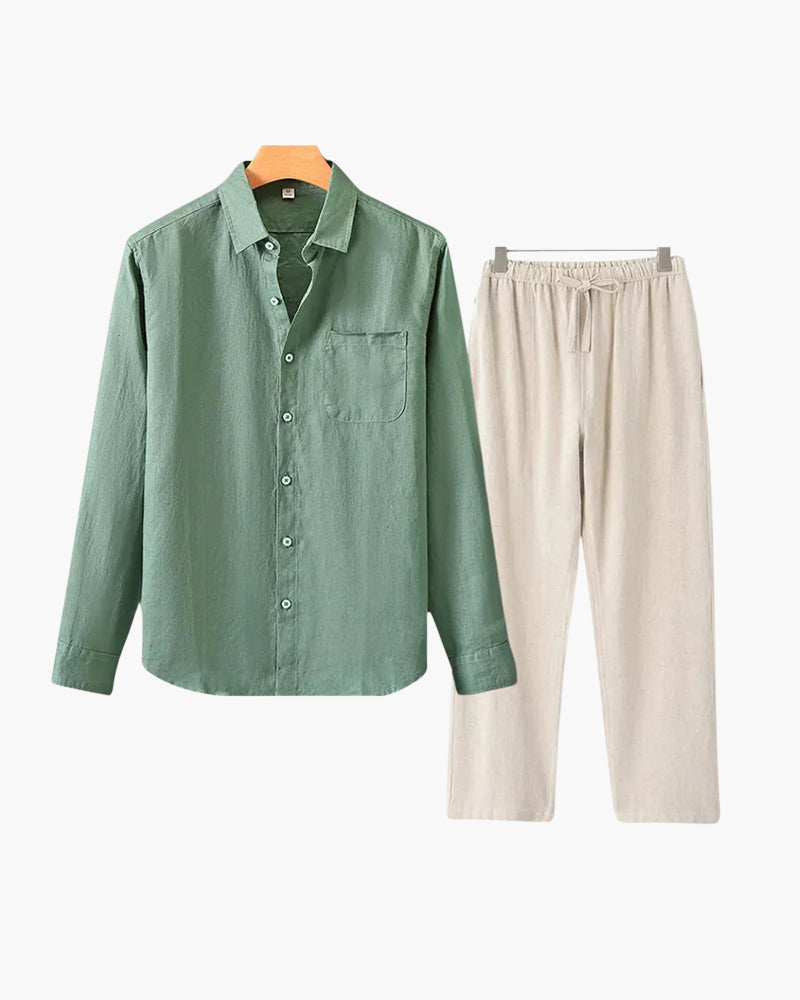Old Money Linen Combo (Langarm)