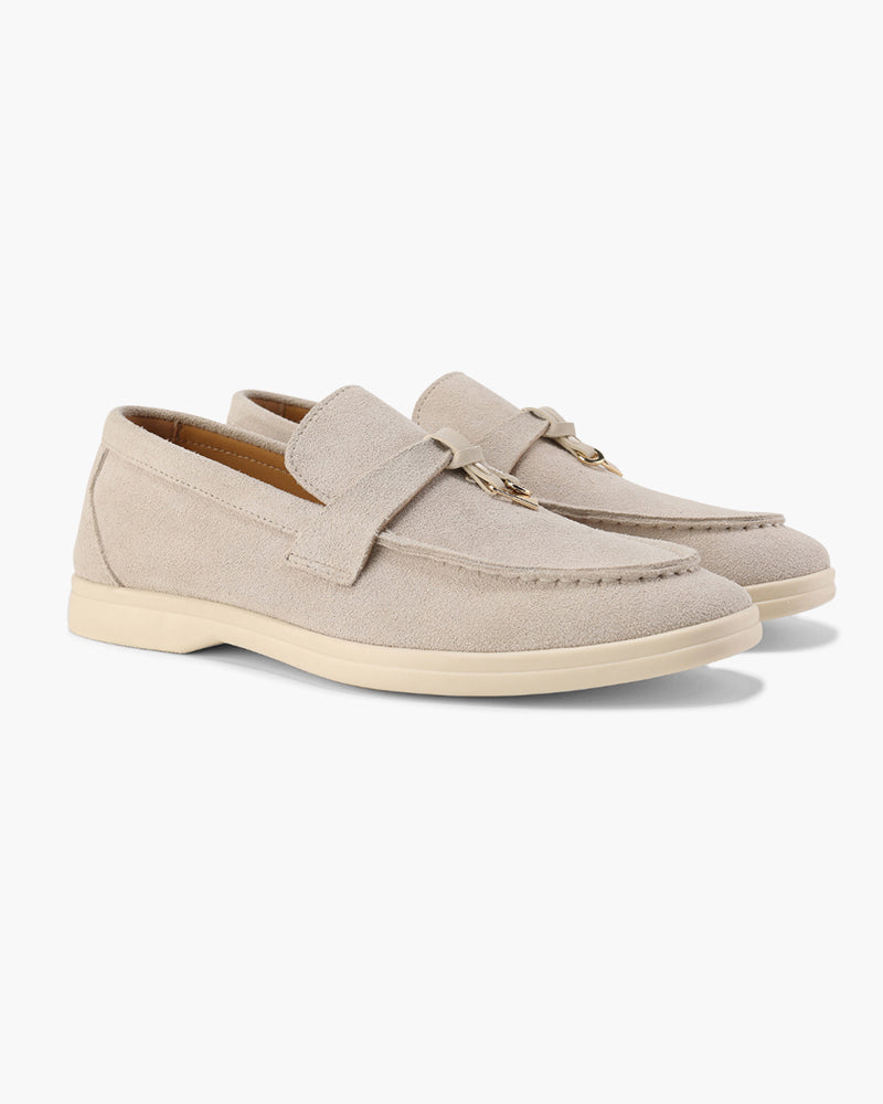 Old Money Suede Damen Loafers