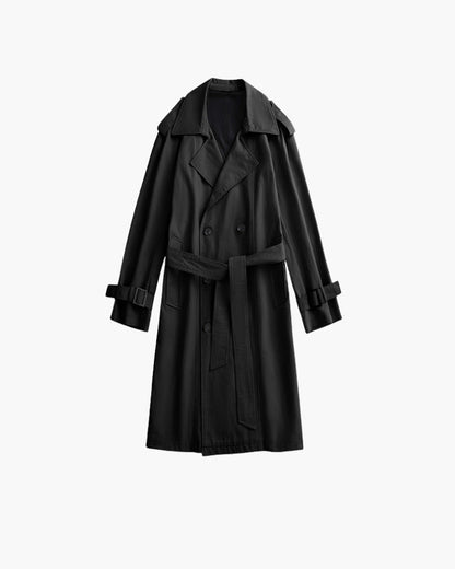 Classic zweireihig Trench Mantel