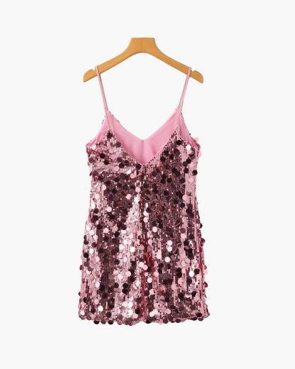 Pailletten-Partykleid