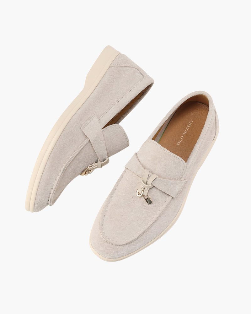 Old Money Suede Damen Loafers
