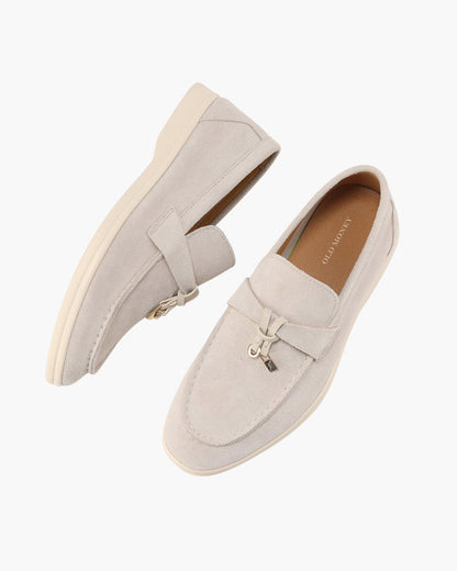 Old Money Suede Damen Loafers