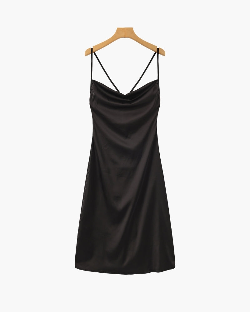 Old Money Seiden-Slipkleid