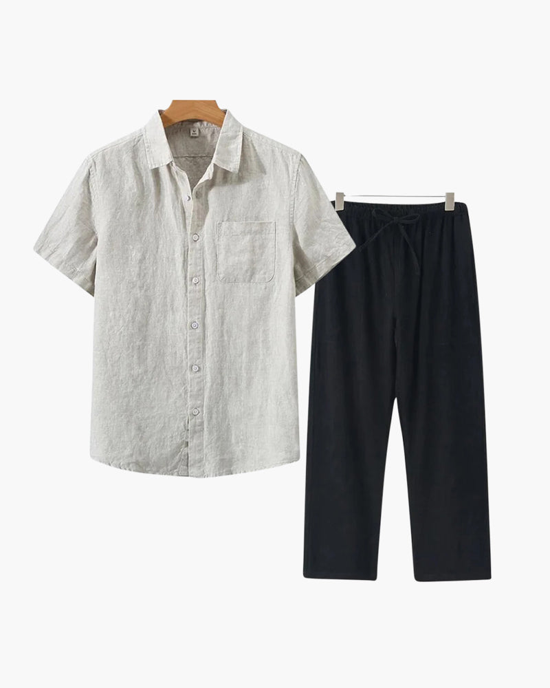 Old Money Linen Combo (Kurzarm)