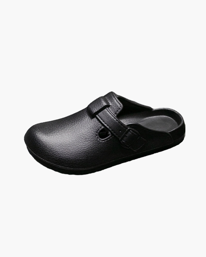 Classic wasserdicht Buckle Clogs