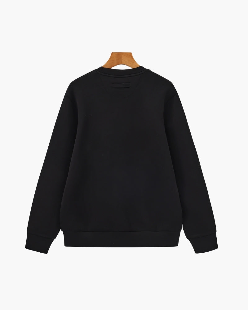 Classic Modal Blend Rundhals Sweatshirt