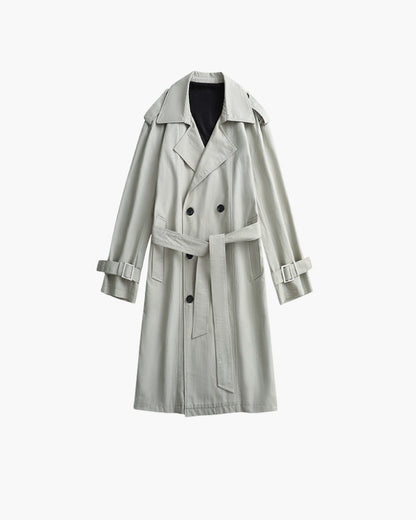 Classic zweireihig Trench Mantel