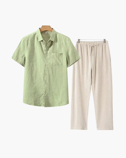 Old Money Linen Combo (Kurzarm)