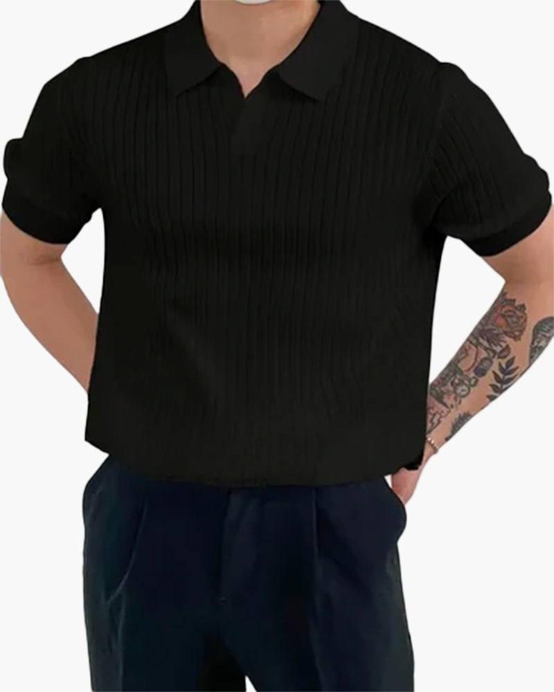 Florence - gerippt Cotton Polo