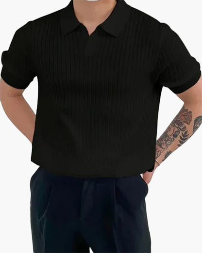 Florence - gerippt Cotton Polo