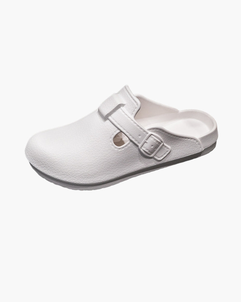 Classic wasserdicht Buckle Clogs