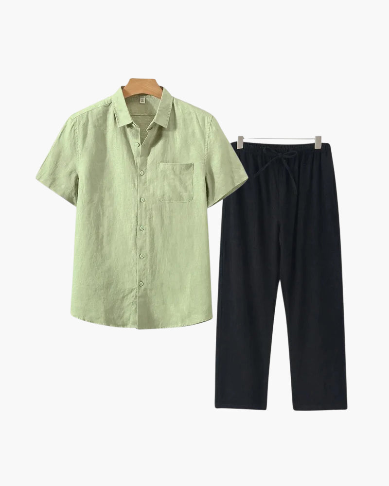 Old Money Linen Combo (Kurzarm)