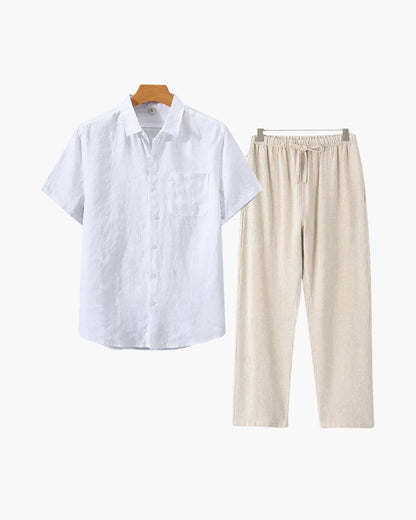 Old Money Linen Combo (Kurzarm)