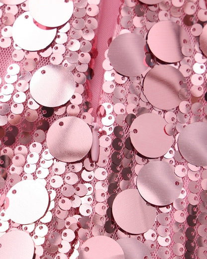 Pailletten-Partykleid