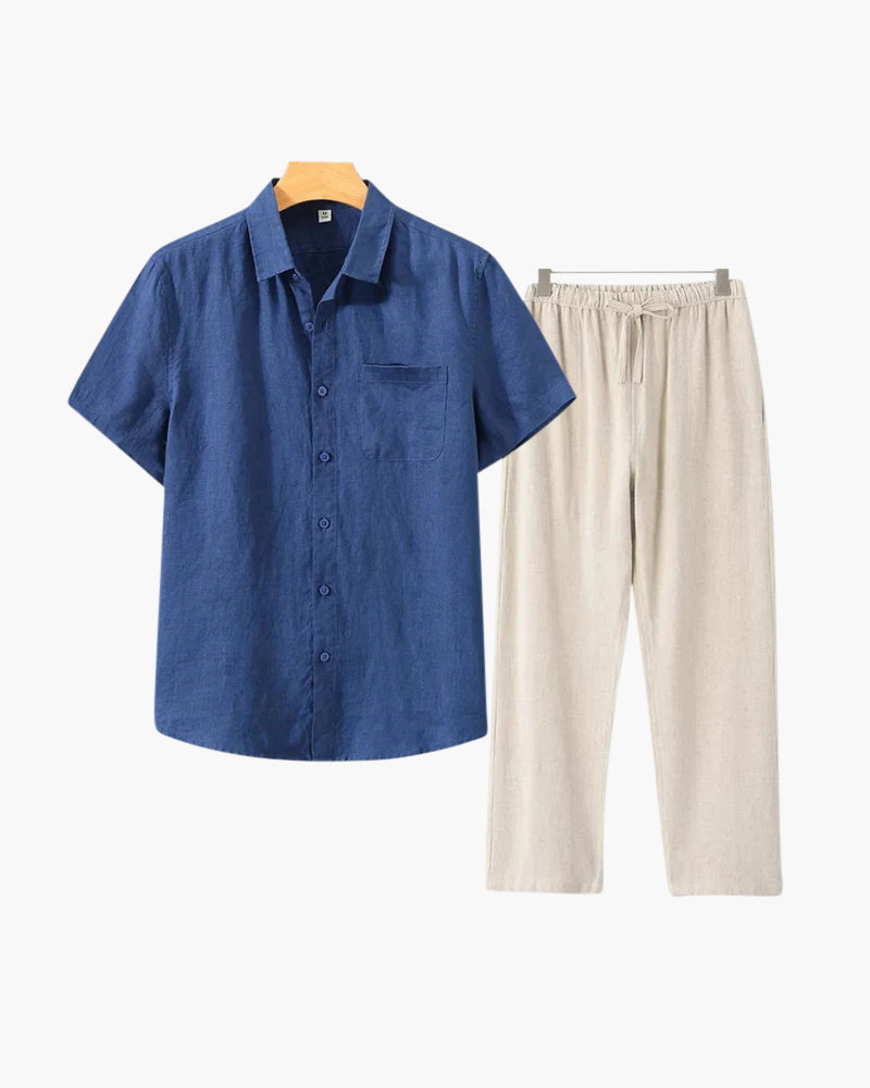 Old Money Linen Combo (Kurzarm)