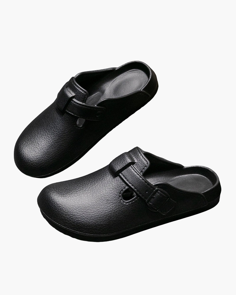 Classic wasserdicht Buckle Clogs