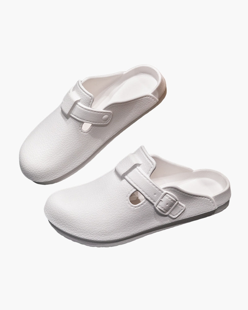 Classic wasserdicht Buckle Clogs