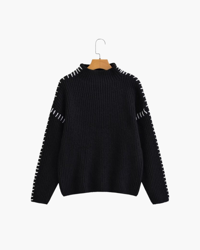 Lila Stitch Pullover