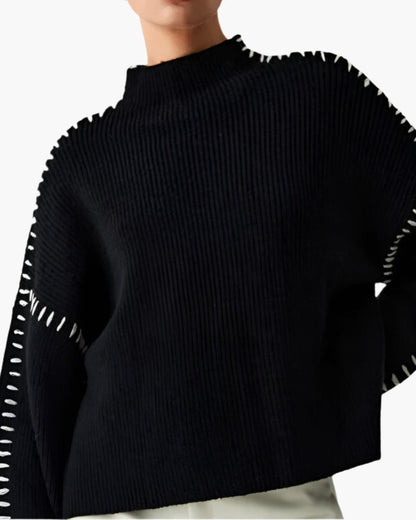 Lila Stitch Pullover