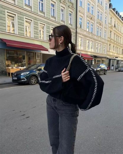 Lila Stitch Pullover