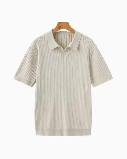 Premium gerippt Polo