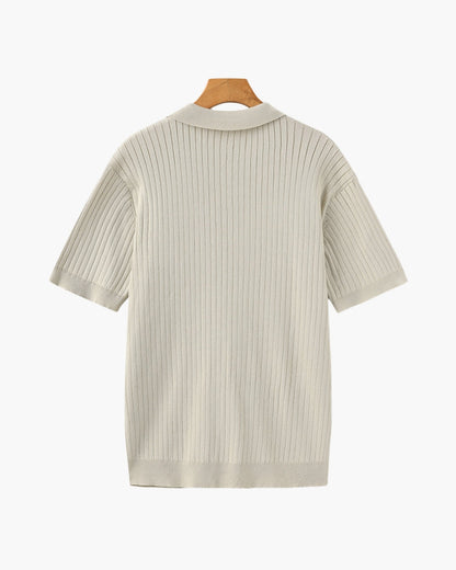 Premium gerippt Polo