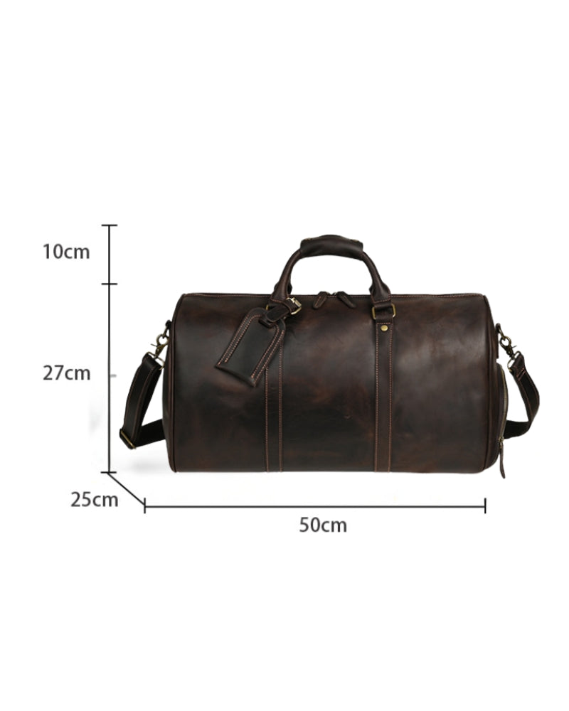 Montague Leather Reisetasche