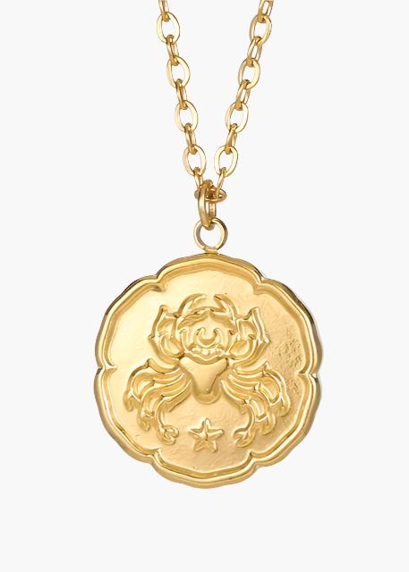 Sternzeichen-Halskette - Gold